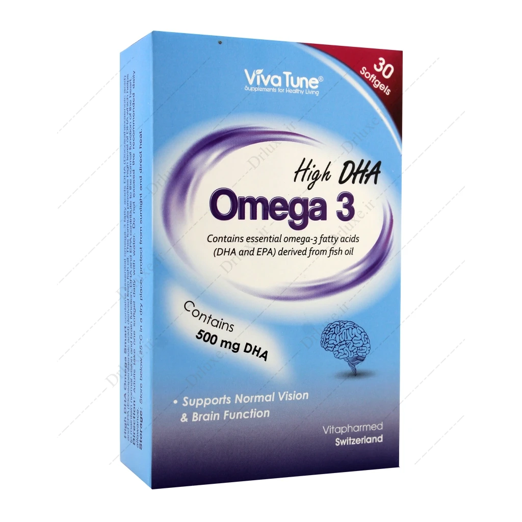 کپسول امگا 3 مدل High DHA ویواتیون 30 عدد